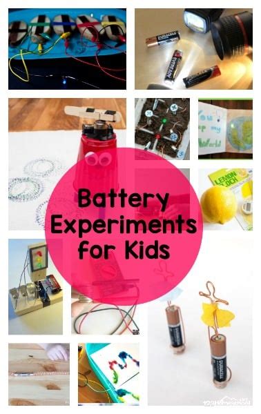 Kids Science Projects And Experiments Batteries Battery Science Experiments - Battery Science Experiments