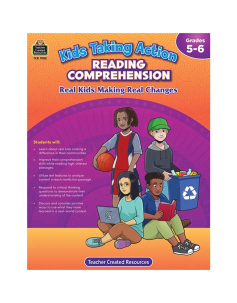 Kids Taking Action Reading Comprehension Grades 5 6 Grade 6 Reading Comprehension - Grade 6 Reading Comprehension