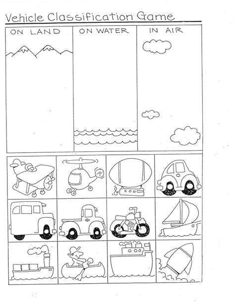 Kids Worksheets Preschool Pinterest Transportation Preschool Worksheets - Transportation Preschool Worksheets