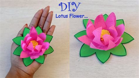 Read Online Kids Template For Paper Lotus Flower 