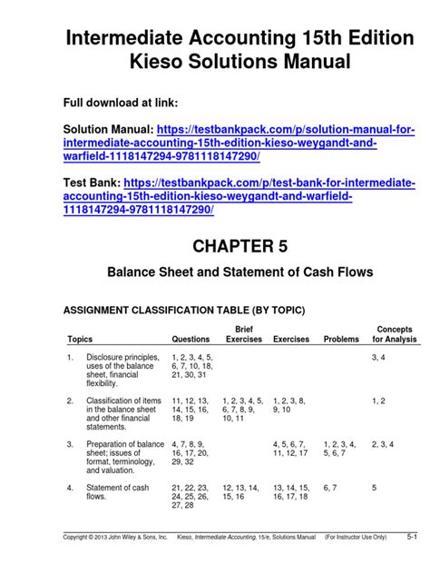 Kieso Intermediate Accounting Solutions Chapter 16