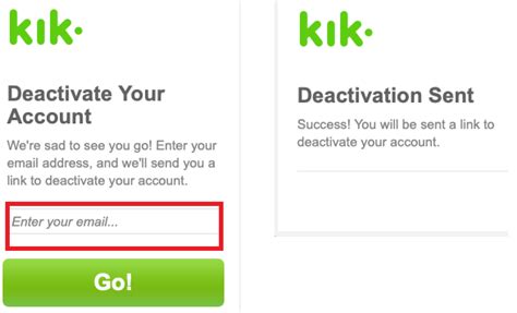 Kik Remove Account