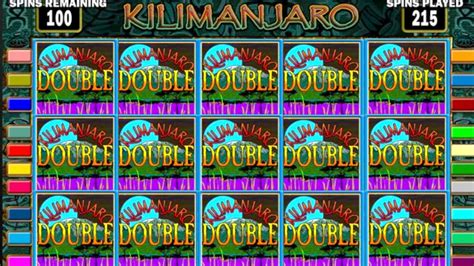 kilimanjaro slot machine online aloc