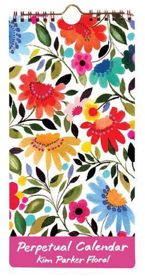 Full Download Kim Parker Floral Perpetual Calendar 