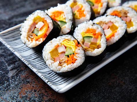 kimbap | Cch lm Kimbap Hn Quc ngon ng