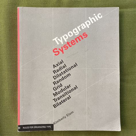 kimberly elam typographic systems of design
