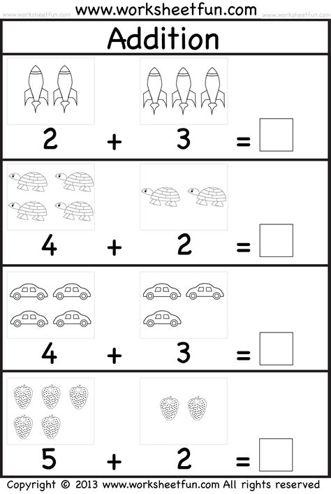  Kindergarten Addition Math Worksheets - Kindergarten Addition Math Worksheets