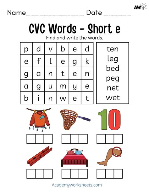 Kindergarten Archives Academy Worksheets Short E Worksheets For First Grade - Short E Worksheets For First Grade