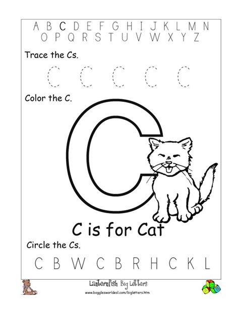Kindergarten C Words Worksheet   Downloadable Letter C Worksheets For Preschool Kindergarten - Kindergarten C Words Worksheet