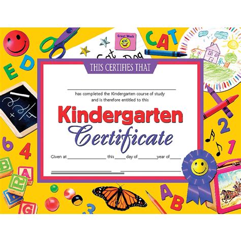 Kindergarten Certificate Hayes H Va701 Kindergarten Promotion Certificates - Kindergarten Promotion Certificates