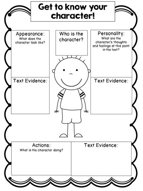 Kindergarten Character Study Questions For Tests And Worksheets Kindergarten Characters - Kindergarten Characters
