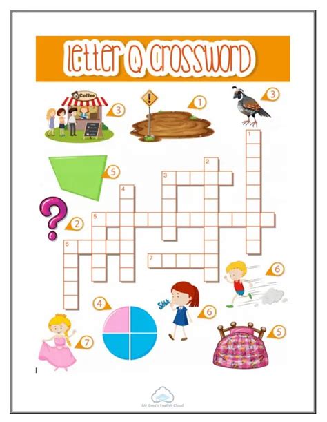 Kindergarten Crossword Letters Mr Greg X27 S English Kindergarten Crosswords - Kindergarten Crosswords