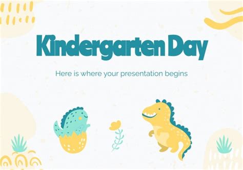 Kindergarten Day Google Slides And Powerpoint Theme Kindergarten Google Slides Theme - Kindergarten Google Slides Theme