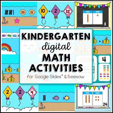 Kindergarten Digital Math And Literacy Centers Themed Seesaw Kindergarten Literacy By Design - Kindergarten Literacy By Design