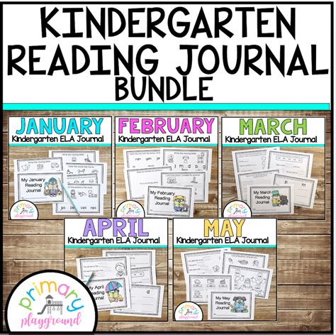 Kindergarten Ela October Reading Journal Primary Playground Ela Centers For Kindergarten - Ela Centers For Kindergarten