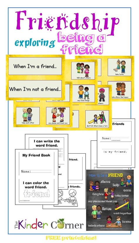  Kindergarten Friendships - Kindergarten Friendships