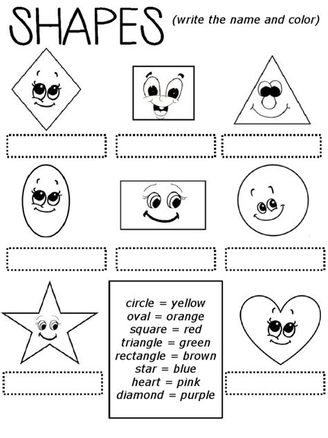 Kindergarten Geometric Shapes Worksheets Turtle Diary Shapes For Kindergarten Worksheets - Shapes For Kindergarten Worksheets