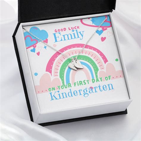 Kindergarten Gift Necklace Etsy Kindergarten Necklace - Kindergarten Necklace