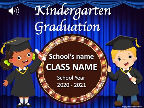 Kindergarten Graduation Google Slides Amp Powerpoint Kindergarten Google Slides Theme - Kindergarten Google Slides Theme
