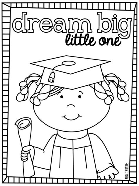 Kindergarten Graduation Preparation And Coloring Page Freebie Graduation Hat Coloring Pages - Graduation Hat Coloring Pages