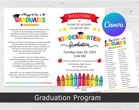 Kindergarten Graduation Programs