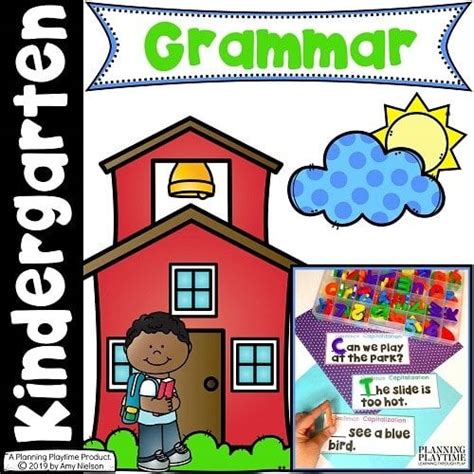 Kindergarten Grammar By Planning Playtime Tpt Kindergarten Grammar - Kindergarten Grammar