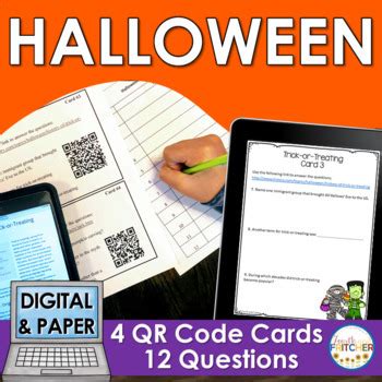 Kindergarten Halloween Qr Code Worksheet   15 Halloween Activities Worksheets And Kindergarten Smarts - Kindergarten Halloween Qr Code Worksheet