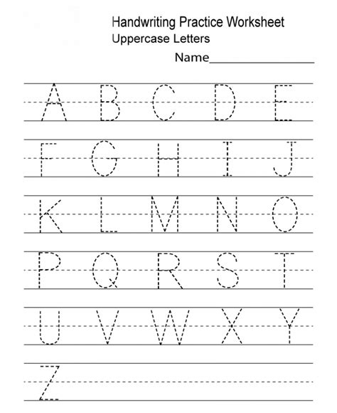 Kindergarten Handwriting Worksheets Best Coloring Pages For Kids Handwriting Practice Sheets For Kindergarten - Handwriting Practice Sheets For Kindergarten