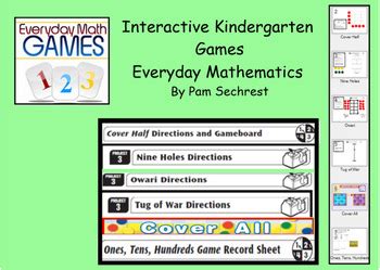 Kindergarten Kindergarten Everyday Math - Kindergarten Everyday Math