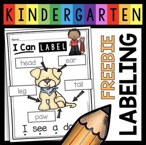 Kindergarten Labeling   Writing At The Beginning Of The Year In - Kindergarten Labeling