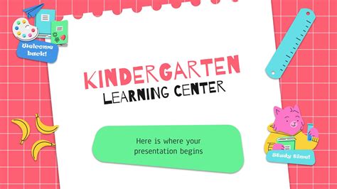 Kindergarten Learning Center Google Slides Amp Powerpoint Kindergarten Google Slides Theme - Kindergarten Google Slides Theme