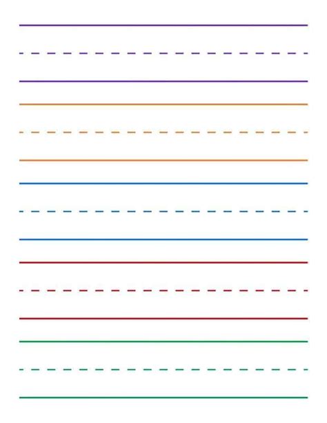 Kindergarten Lined Paper Free Printable Troubleshooting Lined Writing Paper For Preschool - Lined Writing Paper For Preschool