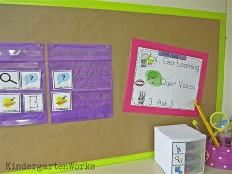 Kindergarten Literacy Centers Details Workboard And Routine Kindergarten Literacy - Kindergarten Literacy