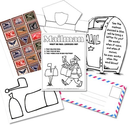 Kindergarten Mail Carrier Unit Confessions Of A Homeschooler Mail Carrier Lesson Plans For Preschool - Mail Carrier Lesson Plans For Preschool