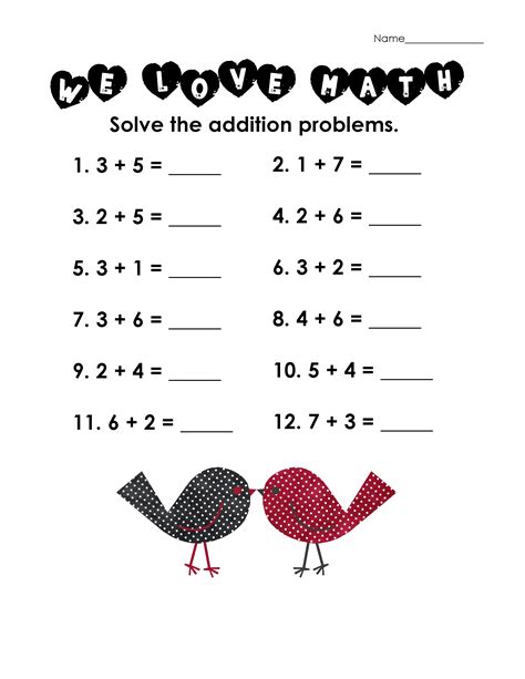 Kindergarten Math Activity Fun With Addition Worksheets Kinder Math Worksheets Addition - Kinder Math Worksheets Addition