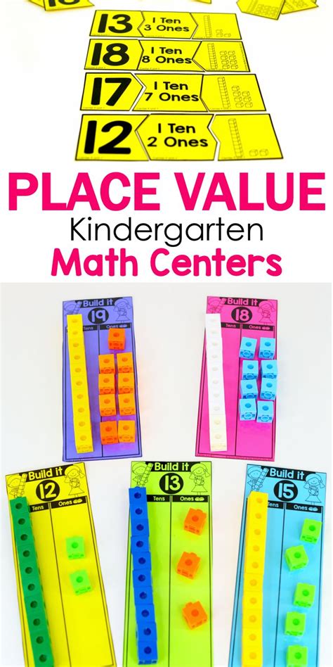 Kindergarten Math Place Value Moffatt Girls Place Value Activities For Kindergarten - Place Value Activities For Kindergarten