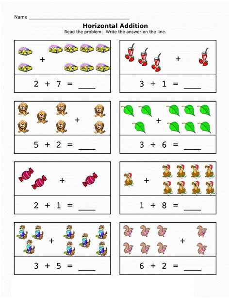 Kindergarten Math Worksheets K5 Learning Mental Math Worksheet For Kindergarten - Mental Math Worksheet For Kindergarten