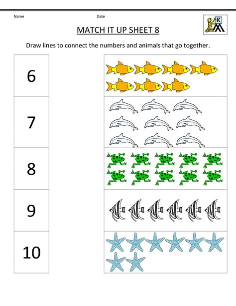 Kindergarten Math Worksheets K5 Learning Pk Math - Pk Math