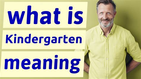 Kindergarten Meaning Of Kindergarten In Longman Dictionary Of Kindergarten Dictionary - Kindergarten Dictionary
