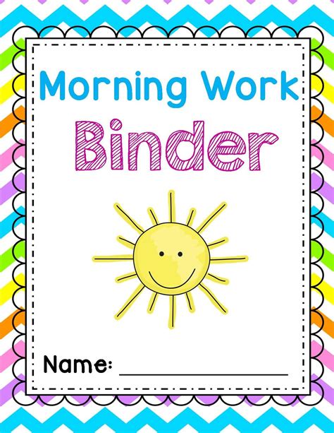Kindergarten Morning Work   Transform Your Morning Routine With The Morning Work - Kindergarten Morning Work