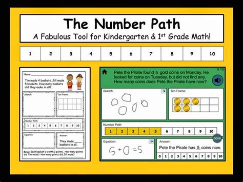 Kindergarten Number Number Paths For Kindergarten - Number Paths For Kindergarten