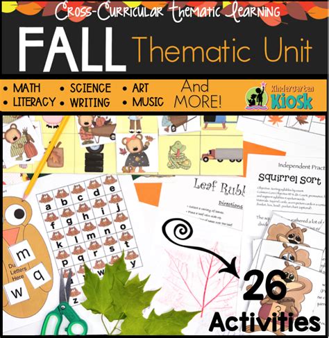 Kindergarten Online Curriculum Fall Theme Units Fall Themes For Kindergarten - Fall Themes For Kindergarten