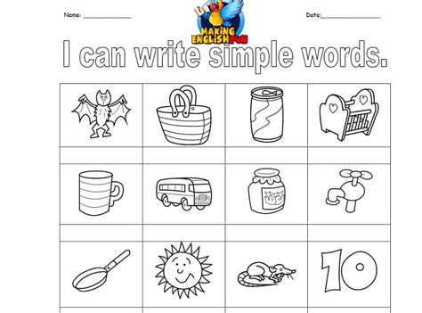 Kindergarten Preschoolmaking English Fun Kindergarten 1 40 Worksheet - Kindergarten 1-40 Worksheet