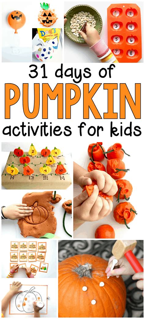 Kindergarten Pumpkin Activities Mommyu0027s Lessons Pumpkins Kindergarten - Pumpkins Kindergarten