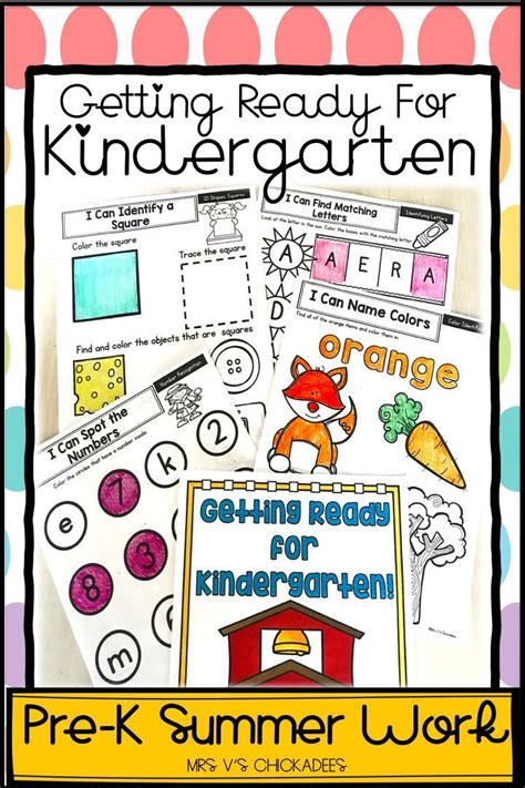 Kindergarten Readiness Summer Fun To School Year Success Kindergarten Summer School Curriculum - Kindergarten Summer School Curriculum