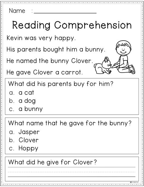Kindergarten Reading Comprehension Worksheets Multiple Choice Kindergarten Reading Strategies Worksheet - Kindergarten Reading Strategies Worksheet