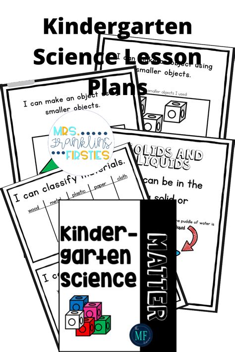 Kindergarten Science Lesson Plans My Journeys Through Life Science Lesson Plans For Kindergarten - Science Lesson Plans For Kindergarten