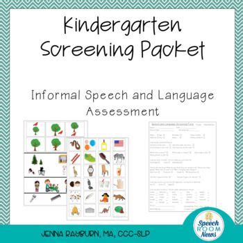 Kindergarten Screenings Speech Room News Inferencing Kindergarten - Inferencing Kindergarten