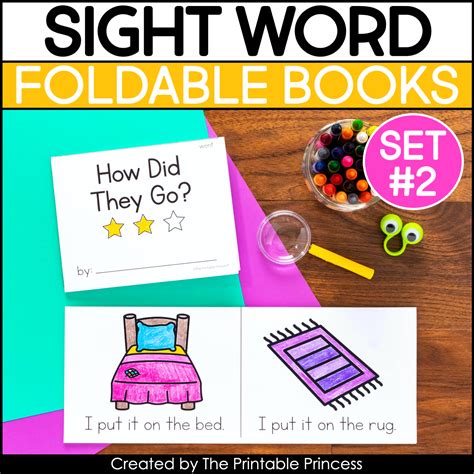 Kindergarten Sight Word Mini Books For Sight Word Sight Word Book For Kindergarten - Sight Word Book For Kindergarten