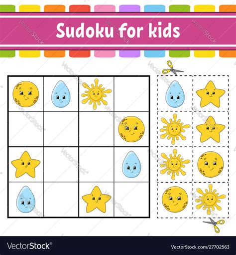 Kindergarten Sudoku   Sudoku For Kindergarten Kids Sudoku Essentials - Kindergarten Sudoku